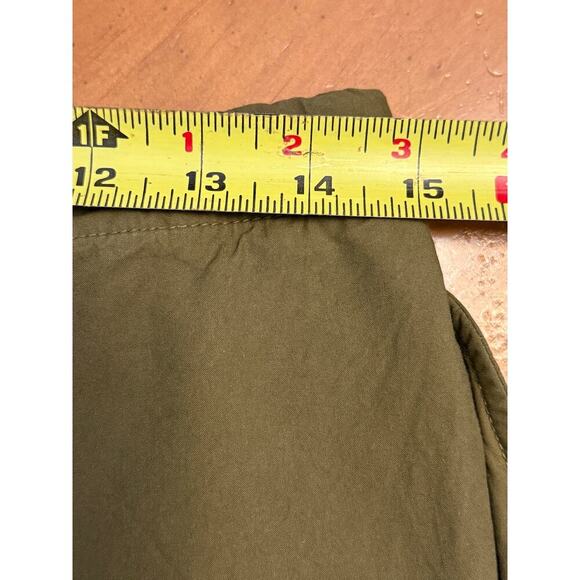 Nili Lotan Lison Cargo Pants Oversized Straight Leg Relaxed Fit Green Size Small - Picture 11 of 13